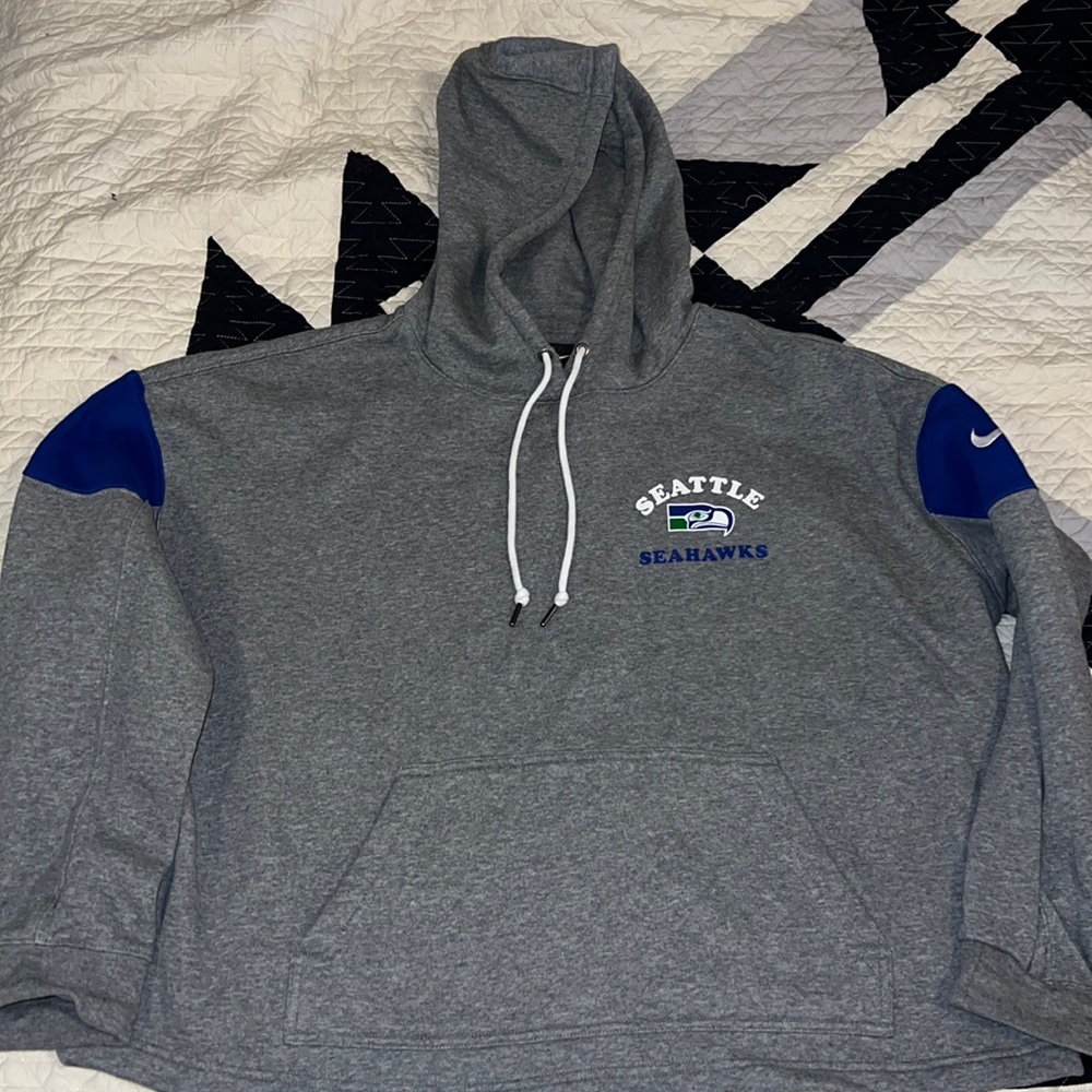 Nike Seattle Seahawks throwback graphics hoodie sweatshirt NFL XL